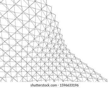 Structure building construction. Industrial background
