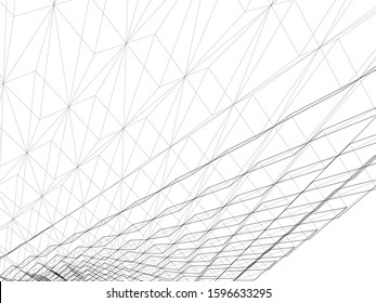 Structure building construction. Industrial background