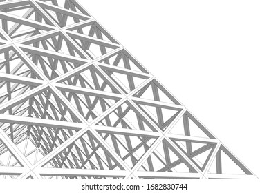 structure building construction. Industrial background