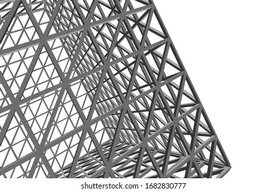 structure building construction. Industrial background