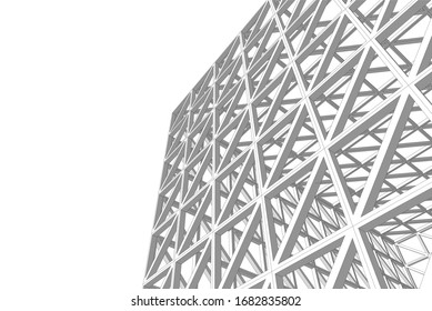 structure building construction. Industrial background