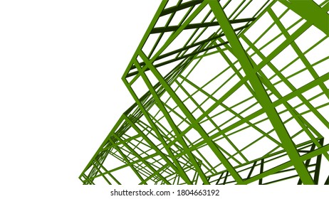 structure building construction. Industrial background