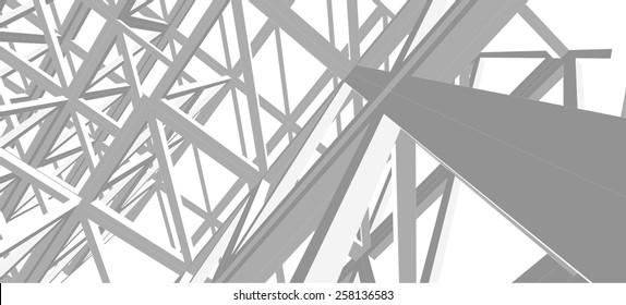 structure building construction. Industrial background