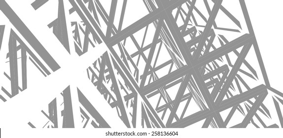 structure building construction. Industrial background