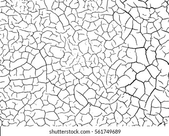 structure of the cracked earth a vector a background