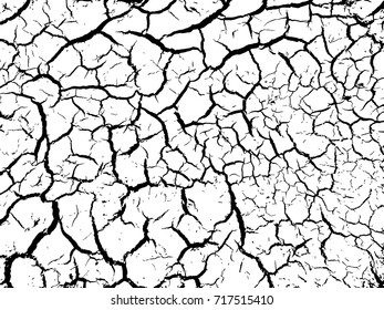 Structure Cracked Earth Vector Background Stock Vector (Royalty Free ...