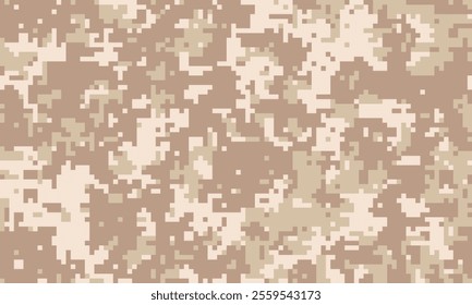 Structure disguise change foliage. Insignia material tan square. Fashion urban vector halftone. Print pixelated army hunt.