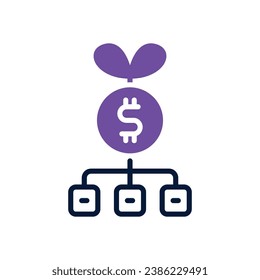 structure dual tone icon. vector icon for your website, mobile, presentation, and logo design.
