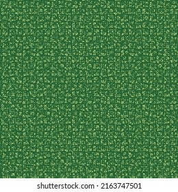 Structure with flecks and striations. Mottled fabric in dark and light green tones. Eco texture background.