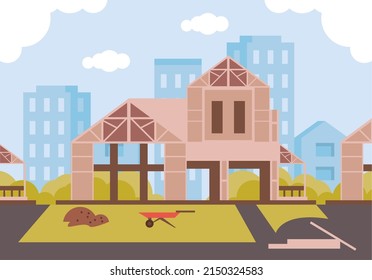 vivienda de construcción