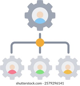 Structure Icon Element For Design