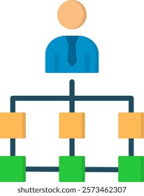 Structure Icon Flat Vector Illustration