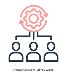 Structure Icon Line Color Design Vector Illustration