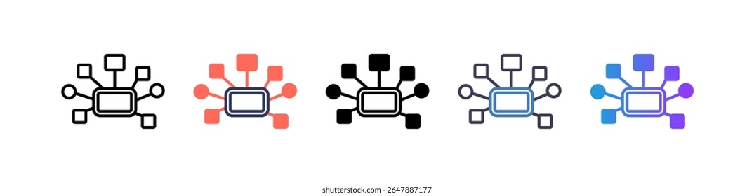StruktursymbolMehrere Vektorgrafiken