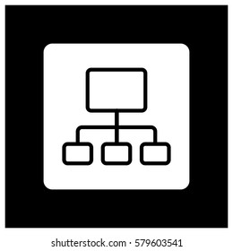 structure line vector icon