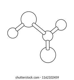 structure molecular science icon