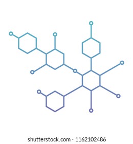 structure molecular science icon