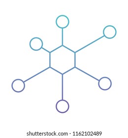 structure molecular science icon