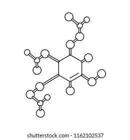 structure molecular science icon