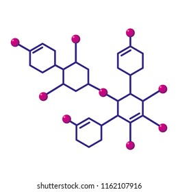 structure molecular science icon