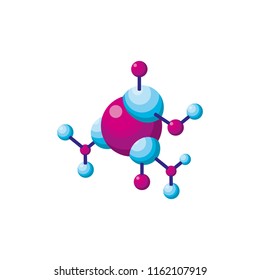 structure molecular science icon