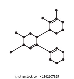 structure molecular science icon