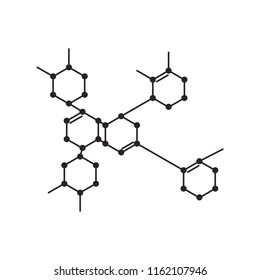 structure molecular science icon