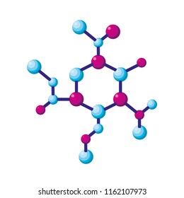 structure molecular science icon
