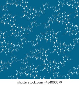 Structure molecule and communication DNA, atom, neurons. Science concept for your design. Connected lines with dots. Medical, technology, chemistry, science background. Vector illustration