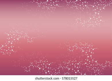 Structure molecule and communication. Dna, atom, neurons. Scientific concept for your design. Connected lines with dots. Medical, technology, chemistry, science background. Vector illustration