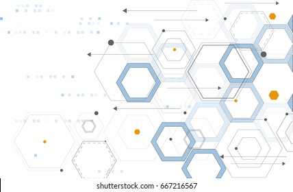 Structure molecule and communication. Scientific concept for your design.