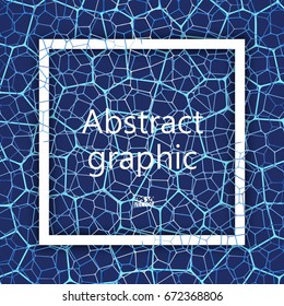 Structure molecule and communication. Scientific concept for your design. Medical, technology, science background. Eps10 Vector illustration