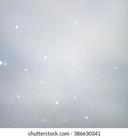 Structure molecule of DNA and neurons. Abstract background. Medicine, science and technology. Vector illustration for your design.