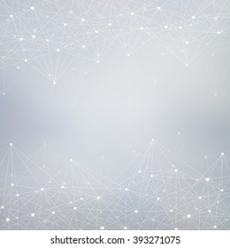 Structure molecule of DNA and neurons. Abstract background. Medicine, science and technology. Vector illustration for your design.