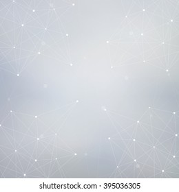 Structure molecule of DNA and neurons. Abstract background. Medicine, science and technology. Vector illustration for your design.