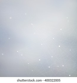 Structure molecule of DNA and neurons. Abstract background. Medicine, science and technology. Vector illustration for your design.