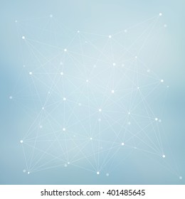 Structure molecule of DNA and neurons. Abstract background. Medicine, science and technology. Vector illustration for your design.