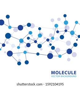 
Structure molecule of DNA and neurons. Genetic and chemical compounds. Medicine, science and technology concept
