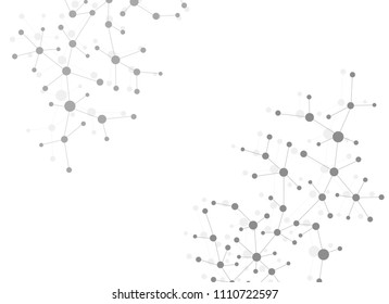 structure molecule DNA,atom background.science technology vector 