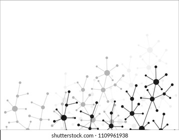 structure molecule DNA,atom background.science vector 