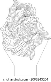 structure and shape of fabric under water