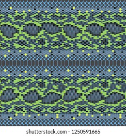 structure Snake skin seamless vector pattern for girls, boys, clothes. . Reptile seamless texture. Animal print. Funny wallpaper for textile and fabric. Fashion style. Colorful bright