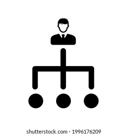 Structure teamwork icon.management,team (vector illustration)