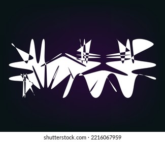 Structure vector graphic background. Best design ever.