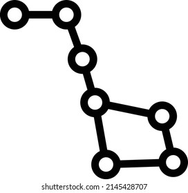 estructura Ilustración vectorial en un fondo transparente.Símbolos de calidad premium.Vector de trazo       para el diseño gráfico y de concepto.