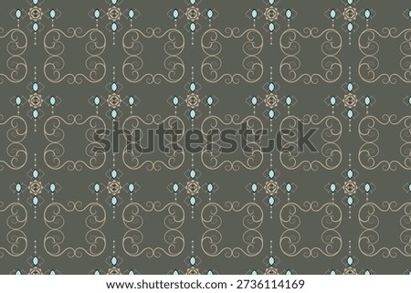 A structured border grid perfect for regal wrapping and branding.