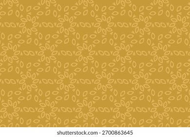 Mandala Floral Luxury estructurado y elegante con tonos dorados apagados y terrosos para una sensación de artesanía de lujo moderna