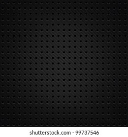 Structured metallic dark perforated sheet