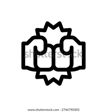 Struggle Effort Difficulty Challenge Fight Icon Design