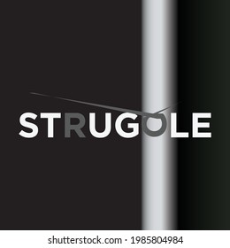 Struggle logo is for many companies, fields, and brands. 